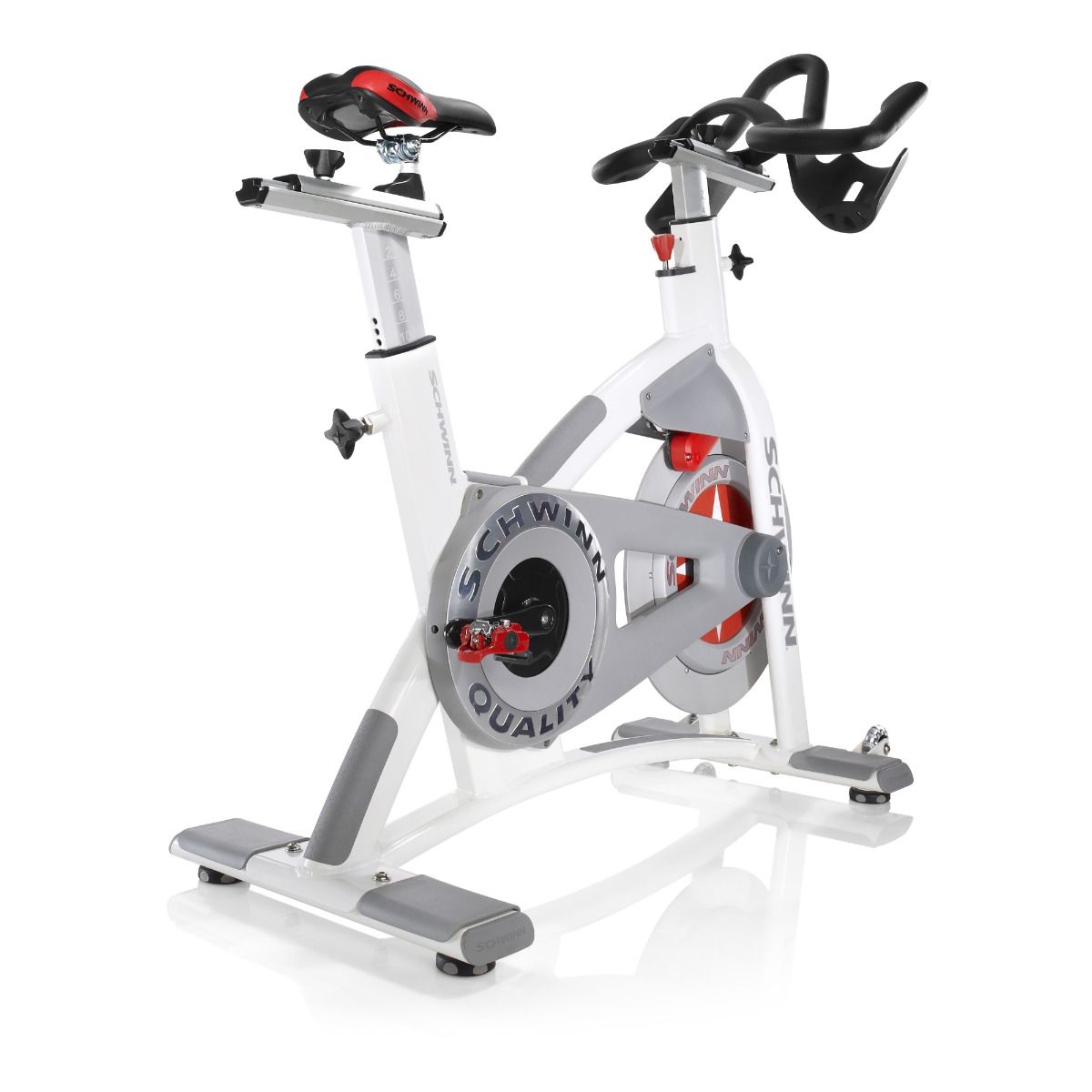 schwinn carbon blue spin bike