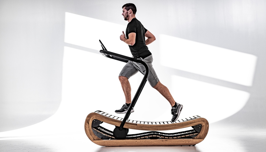 NOHrD Sprintbok Wooden Curved Treadmill